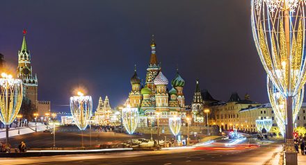 Обзорная вечерняя экскурсия по Москве 1
